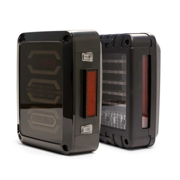 WRANGLER JK 06-18 V6 3.6 Horizontal LED Tail Light DV8 Off Road - TLJK-01 - Image 2