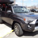 Toyota 4RUNNER 03-24 V6 4.0 Black UR Mud Flap w/ White Logo Rally Armor - MF48-UR-BLK/WH - Image 3