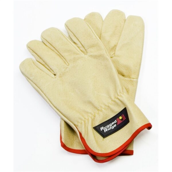 Recovery Gloves Leather - High Quality - Protect hands Rugged Ridge - 15104.41 - Image 2