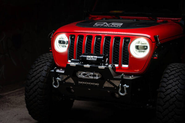 18-22 Jeep Wrangler JL/JT LED Projector Headlights DV8 Off Road - HLCJL-01 - Image 2