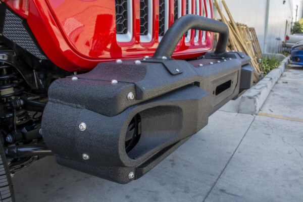 JT GLADIATOR 19-23 V6 3.6 Winch Ready Front Bumper DV8 Off Road - FBJL-10 - Image 8