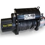 12000 LB Winch w/ Synthetic Line Wireless Remote - Black DV8 Off Road - WB12SR