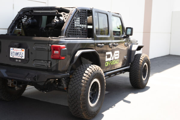 WRANGLER JL 2018-2024 L4 2.0| WRANGLER JL 2018-2024 V6 3.6 FS-15 Series Rock Sliders DV8 Off Road - SRJL-07 - Image 4