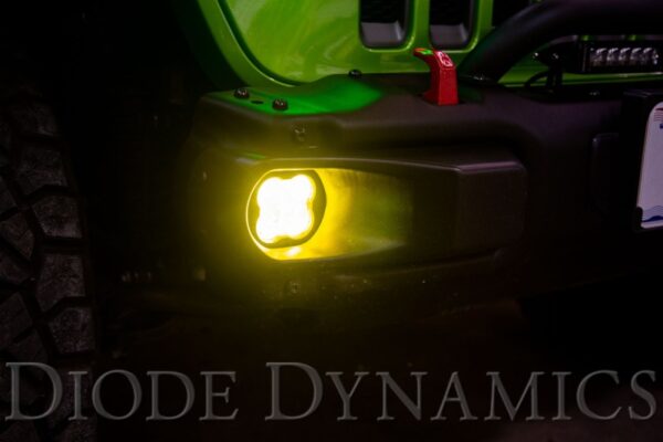 WRANGLER JK 06-18 V6 3.6 SS3 Max Type MR Kit ABL - White SAE Fog Diode Dynamics - DD7057 - Image 3