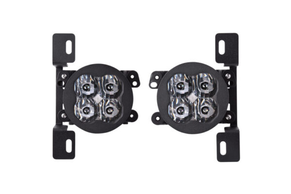 Wrangler JL +18 & JT SS3 LED Pod Max Type MR Kit - Yellow SAE Fog Diode Dynamics - DD6697 - Image 4