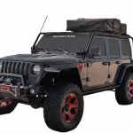 Universal Roof Top Tent - Black - 660 lb. load capacity Rugged Ridge - 11704.05 - Image 2