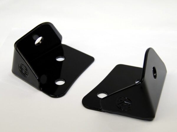 WRANGLER JK 06-18 V6 3.6 A-Pillar Windshield Light Mount Bracket Set (Pair) - Black KC Hilites - 7316 - Image 2