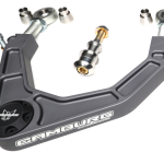 F150 RAPTOR 17-24 V6 3.5 Ecoboost KINETIK V2 Performance Billet Uniball Upper Arms Camburg - CAM-110233-GRY