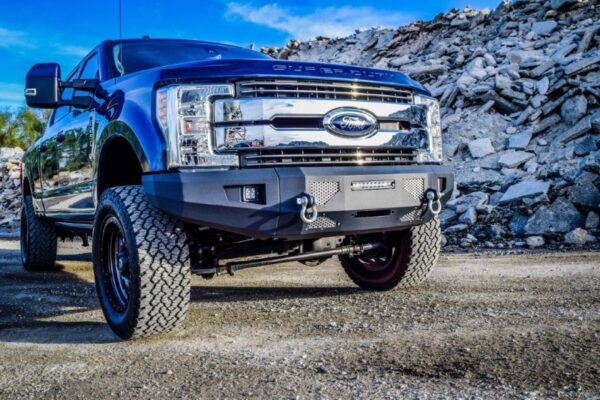 2017-2020 Ford F-250 / F-350 Steel Front Bumper DV8 Off Road - FBFF2-03 - Image 3