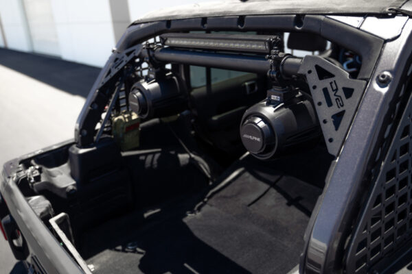WRANGLER JL 2018-2024 L4 2.0| WRANGLER JL 2018-2024 V6 3.6 Speaker/Light Bar Mount DV8 Off Road - SBJL-01 - Image 2