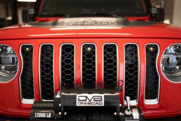 18-22 Jeep Wrangler JL/JT Grill Amber Marker Lights DV8 Off Road - GRJL-02 - Image 8