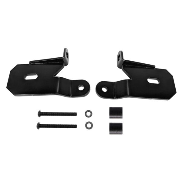 18+ Jeep JL / JT A-Pillar Light Mount Bracket Set (Pair) - Black KC Hilites - 7318 - Image 5