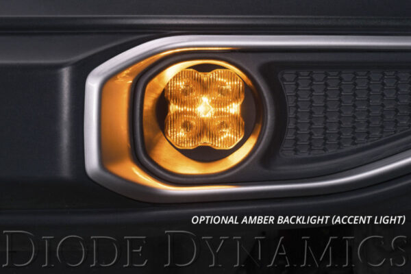 '+18 Wrangler JL & JT SS3 LED Fog Light Kit Pro Type Kit - White Diode Dynamics - DD6197 - Image 5