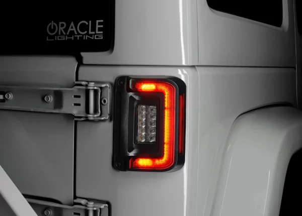 WRANGLER JK 06-18 V6 3.6 Flush Mount LED Tail Lights - Tinted SEE WARRANTY Oracle - 5891-504-T - Image 13