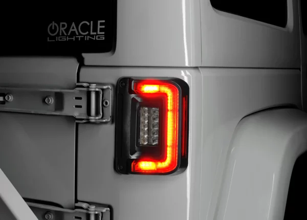WRANGLER JK 06-18 V6 3.6 Flush Mount LED Tail Lights - Tinted SEE WARRANTY Oracle - 5891-504-T - Image 12