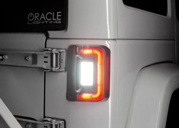 WRANGLER JK 06-18 V6 3.6 Flush Mount LED Tail Lights - Tinted SEE WARRANTY Oracle - 5891-504-T - Image 11