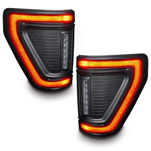 Ford F150 Black Series Flush Style LED Tail Lights Oracle - 5910-504-T - Image 5