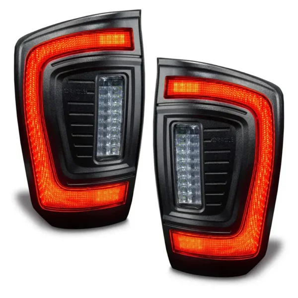 Toyota TACOMA 21-23 V6 3.5 Black Series Flush Style LED Tail Lights SEE WARRANTY Oracle - 5911-504-T - Image 2