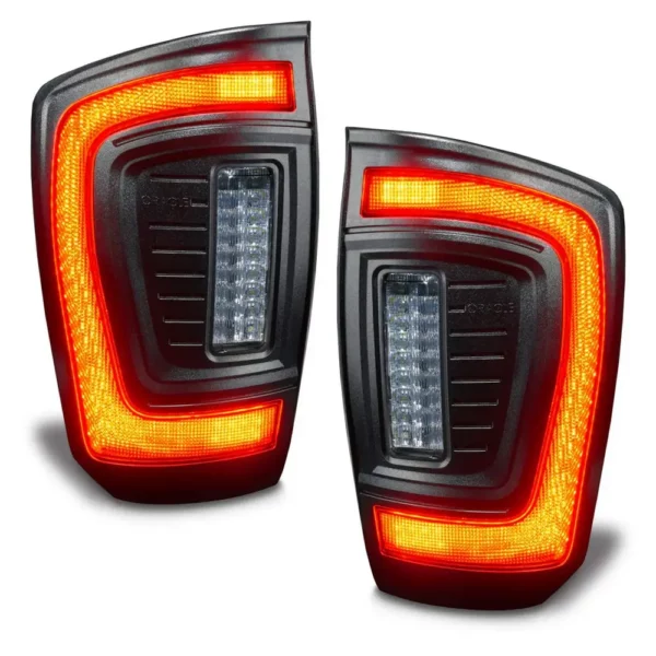 Toyota TACOMA 21-23 V6 3.5 Black Series Flush Style LED Tail Lights SEE WARRANTY Oracle - 5911-504-T - Image 3