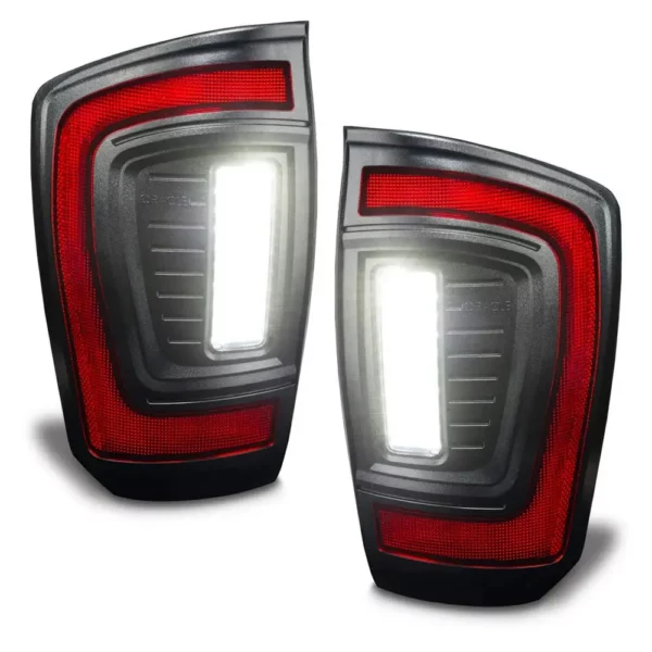 Toyota TACOMA 21-23 V6 3.5 Black Series Flush Style LED Tail Lights SEE WARRANTY Oracle - 5911-504-T - Image 4