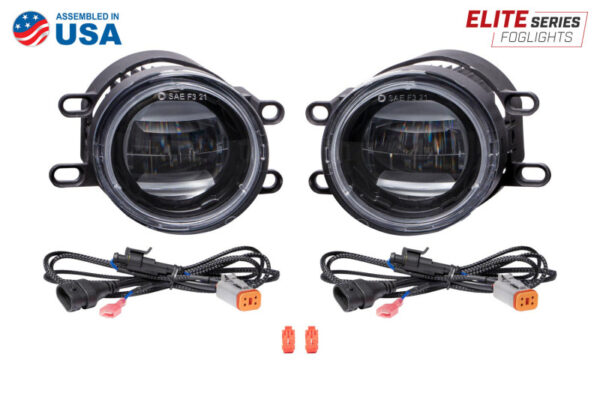 Toyota 4RUNNER 03-24 V6 4.0|TACOMA 21-23 V6 3.5 Elite Series Type B Fog Lamps - Yellow (Pair) Diode Dynamics - DD5137P - Image 10
