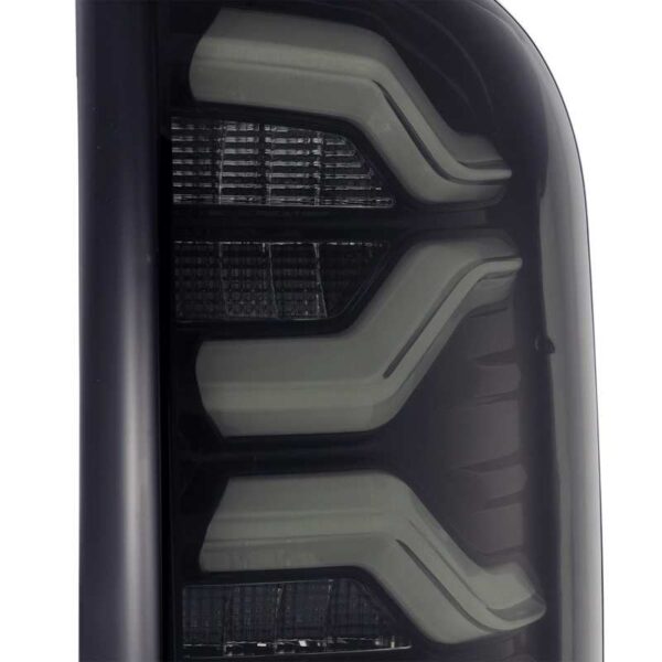 Toyota TACOMA 21-23 V6 3.5 LED Tail Lights Jet Black Alpharex - 680010 - Image 2
