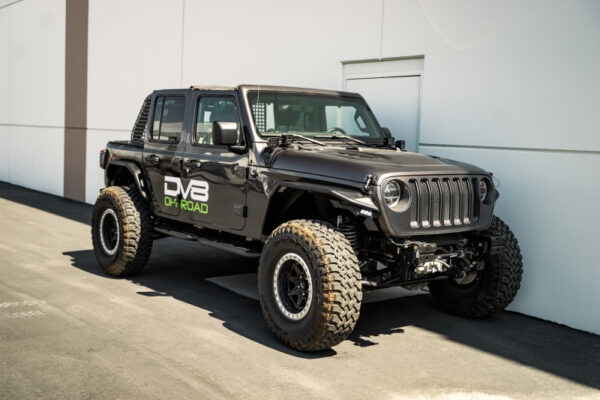 WRANGLER JL 2018-2024 L4 2.0| WRANGLER JL 2018-2024 V6 3.6 Door Body/Pinch Weld Mounted Step DV8 Off Road - SRJL-08 - Image 2