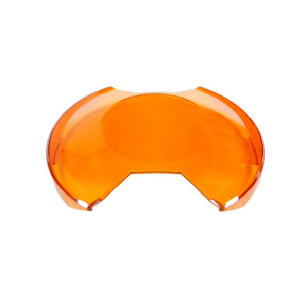 6in. Light Shield for SlimLite LED - Amber KC Hilites - 5104 - Image 2