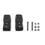 Toyota 4RUNNER 03-24 V6 4.0 Rear Shock Skid Plates DV8 Off Road - SPTF3-01