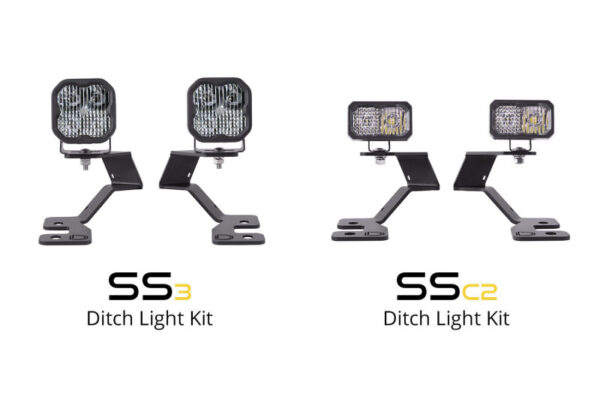 BRONCO SPORT 21-24 4L 2.0| 21-24 V6 2.7|BIG BEND 21-24 3L 1.5 Stage Series 2in LED Ditch Light Kit - Sport Yellow Combo Diode Dynamics - DD7143 - Image 3