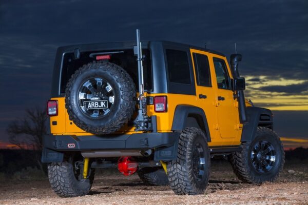 WRANGLER JK 06-18 V6 3.6 Rear Bumper Bar Textured Black ARB - 5650360 - Image 6
