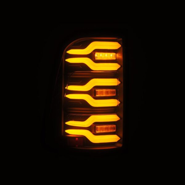 RAM 1500 NEW BODY 19-24 V8 5.7 Luxx-Series LED Tail Lights Black w/Activ Light/Seq Signal Alpharex - 640040 - Image 5