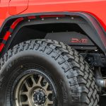 JT GLADIATOR 19-23 V6 3.6 Rear Inner Fenders - Black DV8 Off Road - INFEND-04RB - Image 3