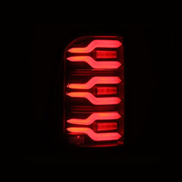 RAM 1500 NEW BODY 19-24 V8 5.7 Luxx-Series LED Tail Lights Black w/Activ Light/Seq Signal Alpharex - 640040 - Image 3