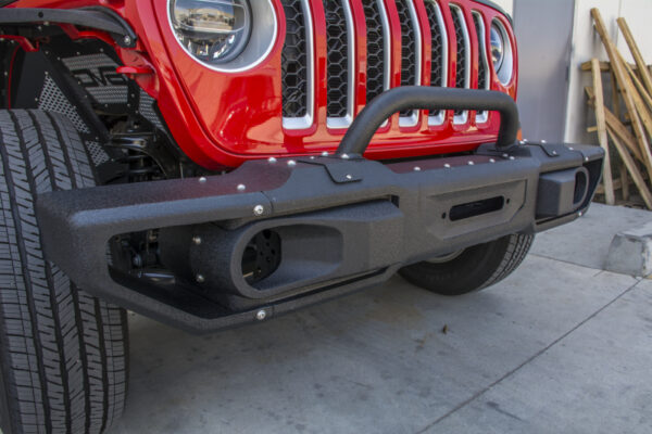 JT GLADIATOR 19-23 V6 3.6 Winch Ready Front Bumper DV8 Off Road - FBJL-10 - Image 5