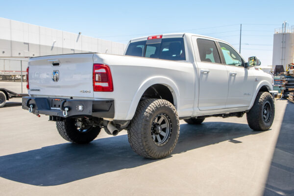 RAM 2500 2014-2024 V8 6.4| RAM 2500 2019-2024 L6 6.7 Rear Steel Bumper DV8 Off Road - RBDR2-03 - Image 4