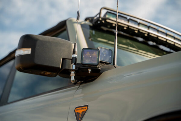BRONCO SPORT 21-24 4L 2.0| 21-24 V6 2.7|BIG BEND 21-24 3L 1.5 A Pillar Dual Light Pod Drop Mounts DV8 Off Road - LBBR-08 - Image 6