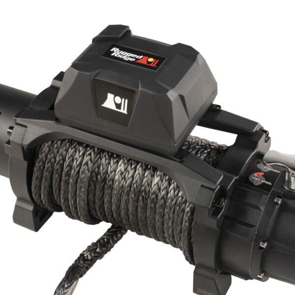 UNIVERSAL Trekker S12.5 Winch 12500lb Rope Wireless Rugged Ridge - 15100.25 - Image 4