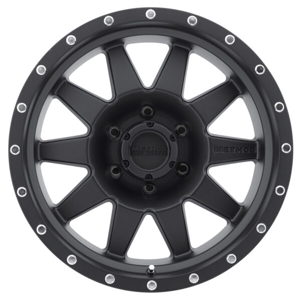 The Standard 18x9 +18mm Offset 6x5.5 108mm CB Matte Black Wheel Method - MR30189060518 - Image 2