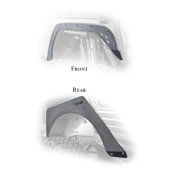 WRANGLER JK 06-18 V6 3.6 Fender Flares Delete Kit |Front & Rear DV8 Off Road - FENDB-08 - Image 4