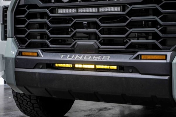 Toyota TUNDRA +22 V6 3.4 Stealth Bumper Light Bar Kit - White Combo Diode Dynamics - DD7412 - Image 4