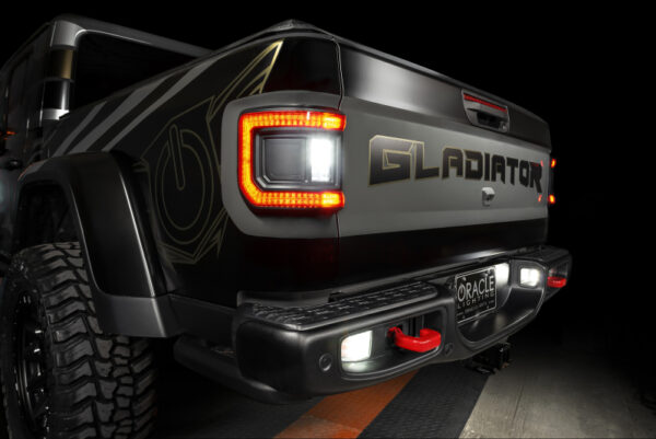 JT GLADIATOR 19-23 V6 3.6 Flush Mount LED Tail Lights - Tinted Lens SEE WARRANTY Oracle - 5882-504-T - Image 3