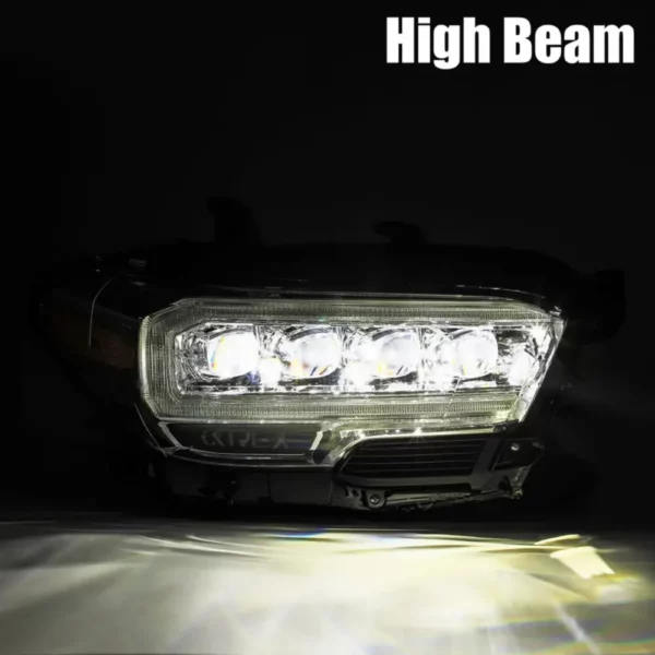 Toyota TACOMA 21-23 V6 3.5 NOVA LED Projector Headlight Plank Style Alpha Black w/Activation Light Alpharex - 880705 - Image 11