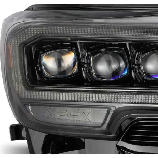 Toyota TACOMA 21-23 V6 3.5 NOVA LED Projector Headlight Plank Style Alpha Black w/Activation Light Alpharex - 880705 - Image 5