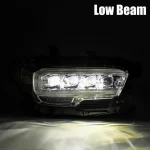 Toyota TACOMA 21-23 V6 3.5 NOVA LED Projector Headlight Plank Style Alpha Black w/Activation Light Alpharex - 880705 - Image 10