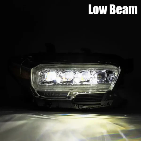 Toyota TACOMA 21-23 V6 3.5 NOVA LED Projector Headlight Plank Style Alpha Black w/Activation Light Alpharex - 880705 - Image 10