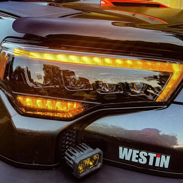 Toyota 4RUNNER 03-24 V6 4.0 NOVA LED Proj HL Alpha-Blk Actv Lgt Seq. Sig + SB DRL Alpharex - 880810 - Image 3