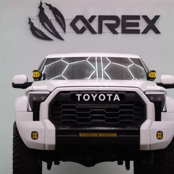Toyota TUNDRA +22 V6 3.4 LUXX-Series Headlights Alpha-Black w/Amber DRL Alpharex - 880873 - Image 11