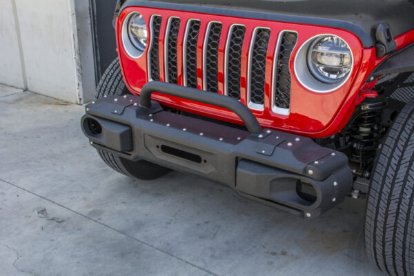 JT GLADIATOR 19-23 V6 3.6 Winch Ready Front Bumper DV8 Off Road - FBJL-10 - Image 2