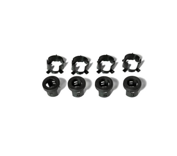 Dodge, RAM, Jeep Front Bezel; Rear Clip Replacement Kit for MOPAR Sensors - Set of 4 DV8 Off Road - MPRSNSR-01 - Image 5